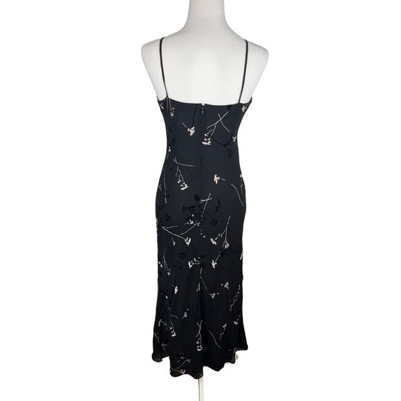 Armani Exchange Floral Velvet Print Maxi Dress - Picture 4 of 9